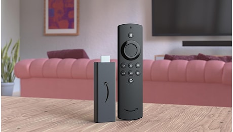 Fire TV Stick 4K, con lo sconto Black Friday costa la metà