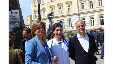 FOTO/ Screening gratuito per i cittadini: la ‘Fadoi Animo’ in piazza per la prevenzione