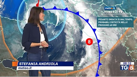 Meteo: oggi (18 ottobre) maltempo diffuso e rischio criticità. I dettagli