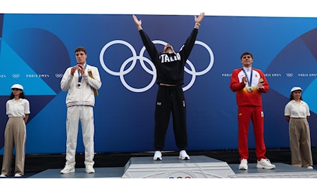 Giovanni De Gennaro oro nella canoa K1 slalom. “Regalo per il mio allenatore, oggi è il suo compleanno”