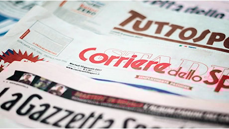 Le prime pagine sportive nazionali – 10 maggio