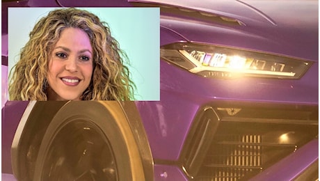 Shakira mette in palio la sua nuova Lamborghini Urus, protagonista in un videoclip