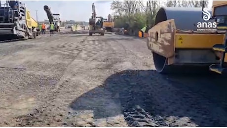 Gli interventi - Alluvione nel Lametino, in fase di conclusione i lavori per il ripristino della statale 280 dopo il crollo di un tratto