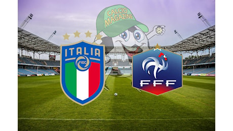 Italia-Francia 1-3 – Italia seconda nel girone