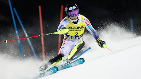 Slalom di Campiglio: sulla 3Tre comanda McGrath, Vinatzer fuori nel finale