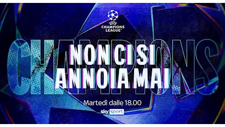 Champions 2024/25 &#55356;� Diretta Esclusiva Sky e NOW 5a Giornata, Palinsesto e Telecronisti