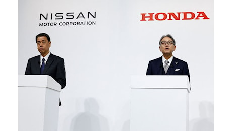 I colossi giapponesi dell'auto Honda e Nissan stanno trattando per unirsi