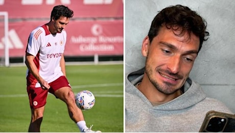 Mats Hummels, frecciata social alla Roma per l'allenatore: «Attaccato al telefono negli ultimi tre giorni»