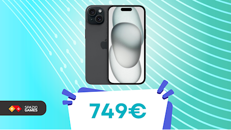 CHE PREZZO! iPhone 15 oggi COSTA SOLO 749,00€!