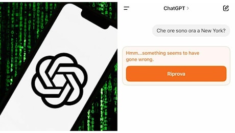 ChatGpt down in tutto il mondo, l'intelligenza artificiale non funziona: cosa sta succedendo