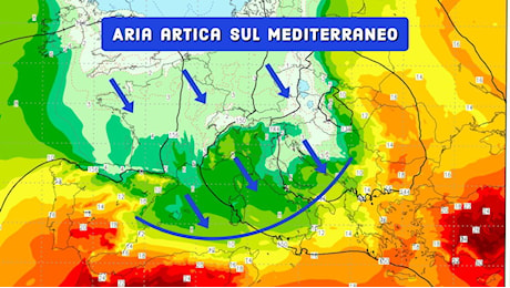 Irruzione d’aria artica e crollo delle temperature | Previsioni Meteo 13 settembre 2024