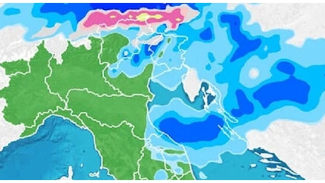 Freddo e pioggia a Nordest: l'anticiclone russo-scandinavo e quello atlantico si incontrano e portano il maltempo. Le temperature scendono (e non poco)