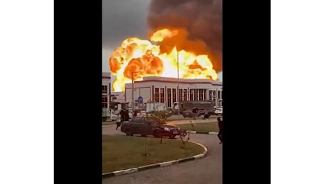 Russia, stazione di servizio esplode a Grozny: 4 morti | VIDEO