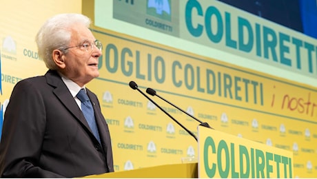 Mattarella a Coldiretti, 'non aver paura del nuovo'