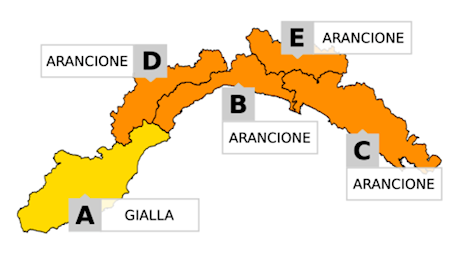 Allerta Meteo in Liguria: un sabato arancione, ecco dove non si gioca