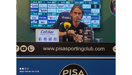 Pisa, Inzaghi: “Obiettivo chiaro in testa. Formazione? Imbarazzo della scelta”