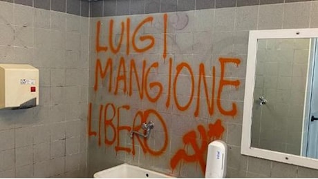 “Mangione libero”: a Palazzo Nuovo spunta la scritta a sostegno dell’omicida di Brian Thompson