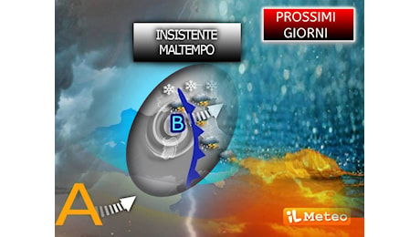 Meteo: Piogge intense anche nei Prossimi Giorni, le regioni interessate