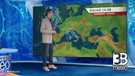 Previsioni meteo video di giovedì 24 ottobre sull'Italia