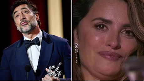 Javier Bardem, la dedica piena d'amore a Penélope Cruz