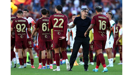 Calcio: Roma. Juric dirige allenamento a Trigoria, c'è anche Ghisolfi