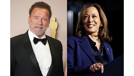 Arnold Schwarzenegger appoggia Kamala Harris: «Sono americano prima di essere repubblicano»