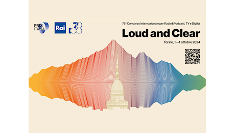 Prix Italia 2024 – Loud and Clear – EVENTI A TORINO