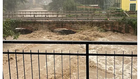 Maltempo, Nibalto a rischio esondazione: stop ai treni tra Loano e Pietra Ligure