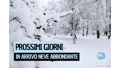 Meteo: in arrivo NEVE abbondante; ecco dove e quando