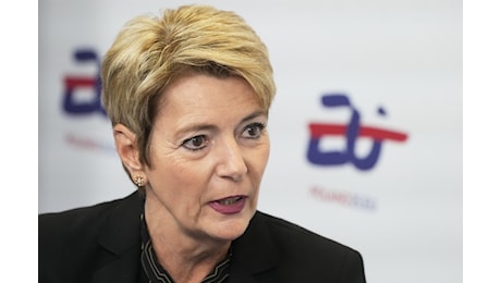 Karin Keller-Sutter mantiene i contatti con Donald Trump
