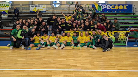 Pioppo Futsal forza 5 contro il Favignana, gialloverdi nuovamente in testa alla classifica del Campionato di Serie C2