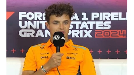 F1, Norris nella conferenza del GP Austin: Possiamo raggiungere Verstappen