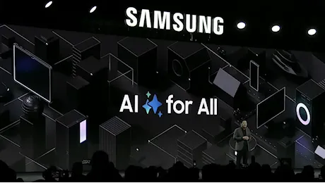 Samsung e la sua visione dell'intelligenza artificiale al CE...