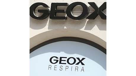 Geox in forte calo a Piazza Affari